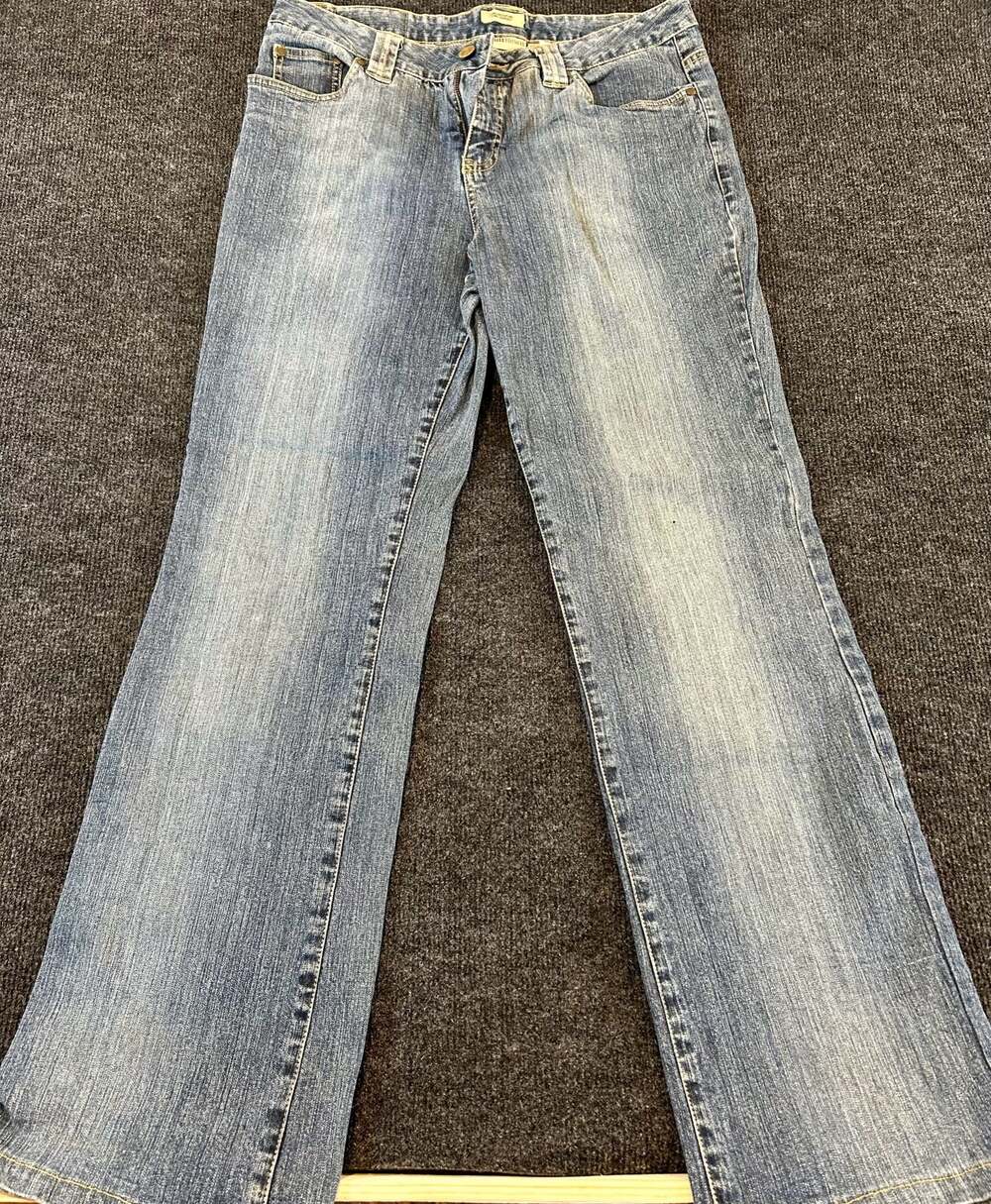 Ruff Hewn Women's Light Wash Bootcut Denim Jeans Size 10